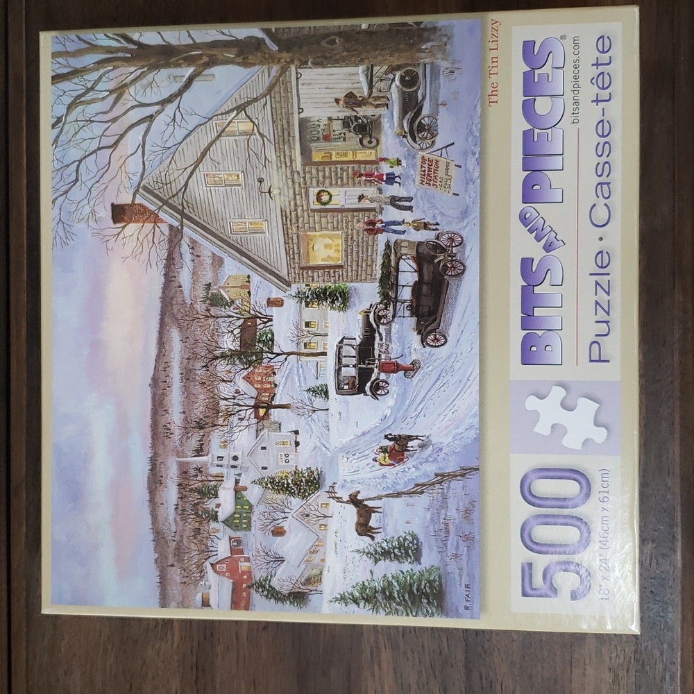 Bits and Pieces THE TIN LIZZY 500 Piece Puzzle